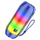 Портативна колонка BOROFONE BR25 Crazy sound colorful luminous BT speaker Blue