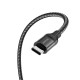 Кабель BOROFONE BX56 Delightful charging data cable for Type-C Black