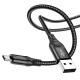 Кабель BOROFONE BX56 Delightful charging data cable for Type-C Black