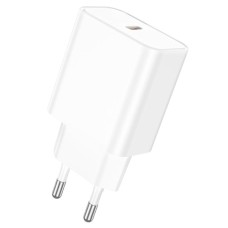 Мережевий зарядний пристрій BOROFONE BA71A Power single Port PD20W charger White