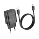 Мережевий зарядний пристрій BOROFONE BA65A Single port PD20W charger set(Type-C to Type-C) Black