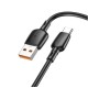 Кабель BOROFONE BX93 Super power 100W charging data cable Type-C Black