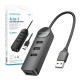 Адаптер Borofone DH5 Erudite 4-in-1 adapter(Type-C to USB2.0*4)(L=0.2M)