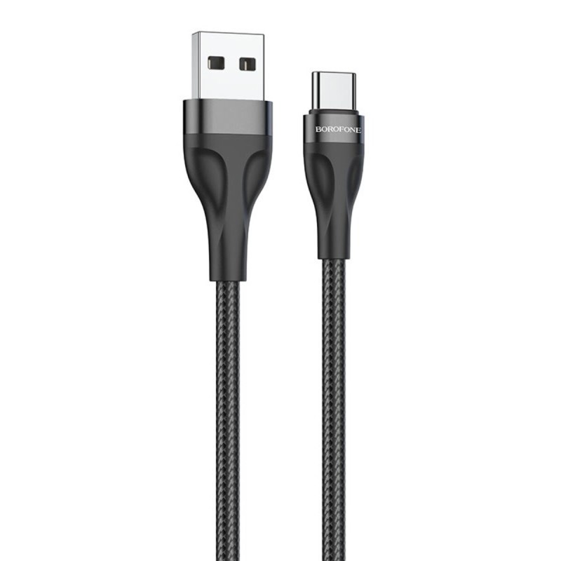 Кабель BOROFONE BX61 Source charging data cable for Type-C Black