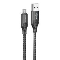 Кабель BOROFONE BX56 Delightful charging data cable for iP Black