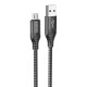 Кабель BOROFONE BX56 Delightful charging data cable for iP Black