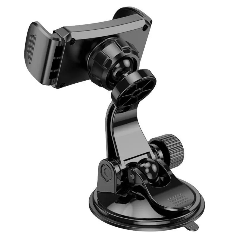 Тримач для мобільного BOROFONE BH89 Enlighten clip car holder(center console) Black