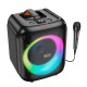 Портативна колонка HOCO HA1 Graceful outdoor BT speaker Black