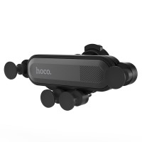 Тримач для мобільного HOCO CA51 Air outlet gravity in-car holder Black Тримач для мобільного HOCO CA51 Air outlet gravity in-car holder Black