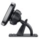 Тримач для мобільного HOCO S47 Fuerte series center console magnetic car holder Black