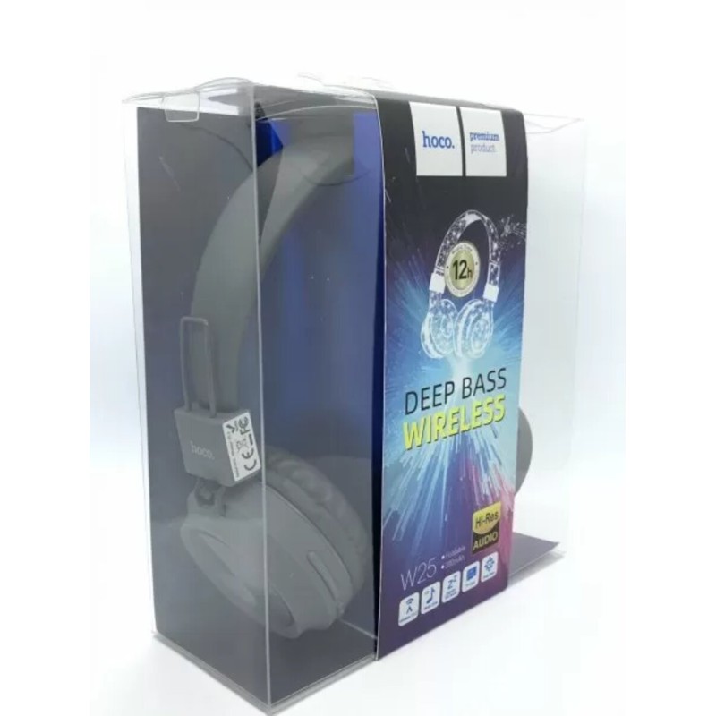 Навушники HOCO W25 Promise wireless headphones Gray
