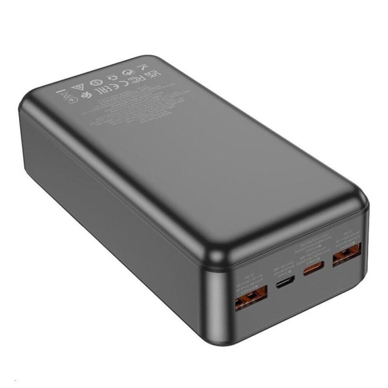 Зовнішній акумулятор HOCO J108B Universe 22.5W fully compatible power bank(30000mAh) Black