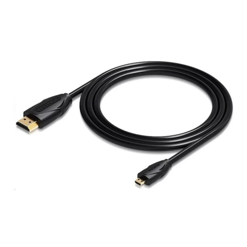Кабель Vention Micro HDMI-HDMI 4K Cable 3M Black (VAA-D03-B300)