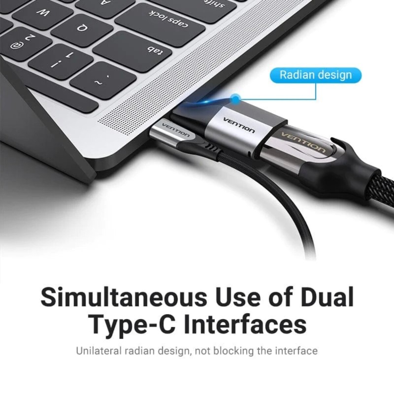 Адаптер Vention Type-C to HDMI Adapter Gray Alloy Type (TCAH0)
