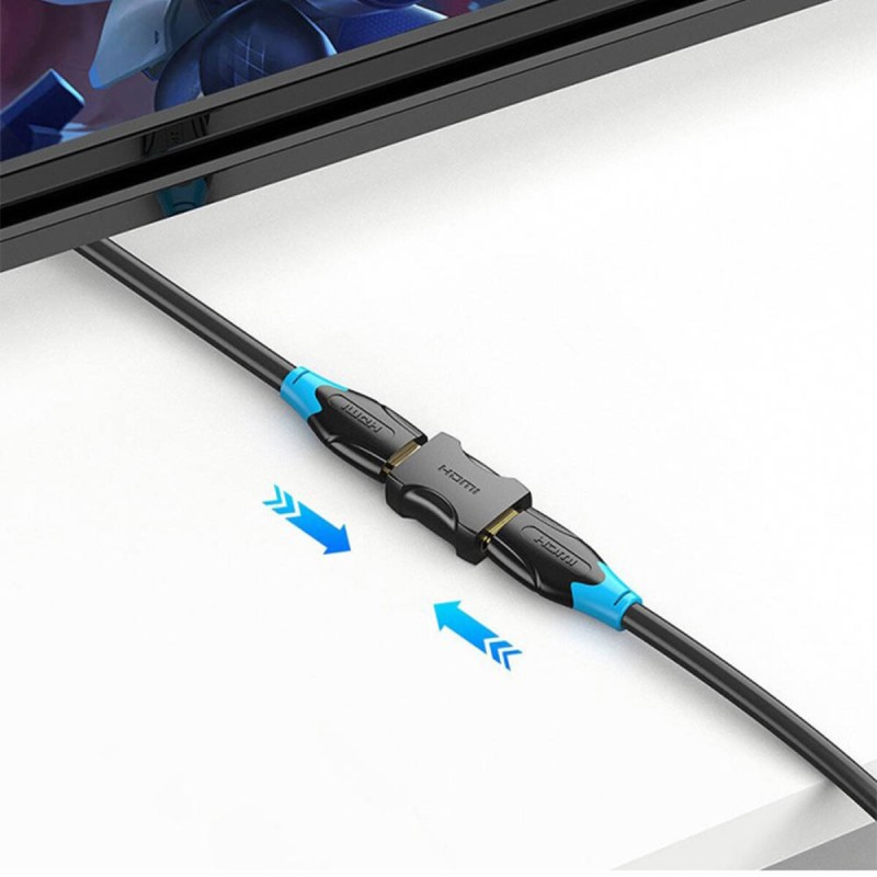 Адаптер Vention HDMI Female to Female Coupler Adapter Black (AIRB0)