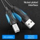 Кабель Vention USB2.0 A Male to B Male Print Cable 1M Black (VAS-A16-B100)