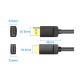 Кабель Vention DP to HDMI Cable 2M Black (HADBH)