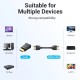 Адаптер Vention HDMI Male to Female Adapter Black (AIMB0)