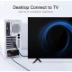 Адаптер  Vention VGA to HDMI Converter with Female Micro USB and Audio Port 0.15M Black (ACNBB)