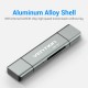 Картрідер Vention USB2.0 Multi-function Card Reader Gray (CCJH0)