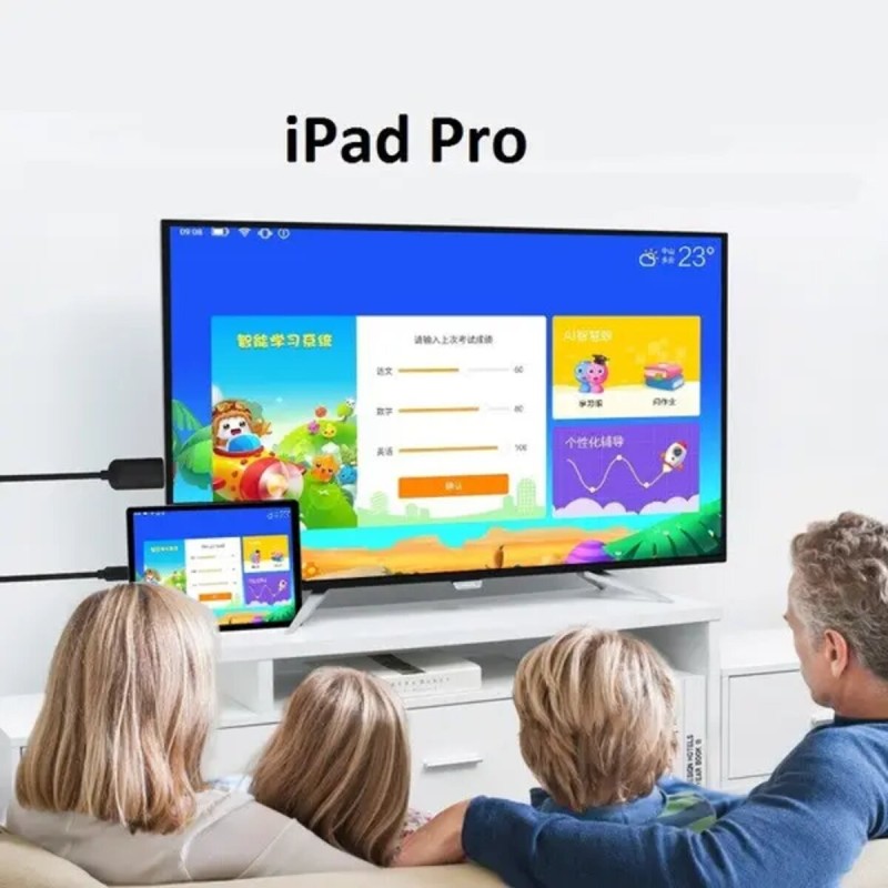 Адаптер-кабель Vention Type-C — HDMI, 2 м, чорний (CGUBH)