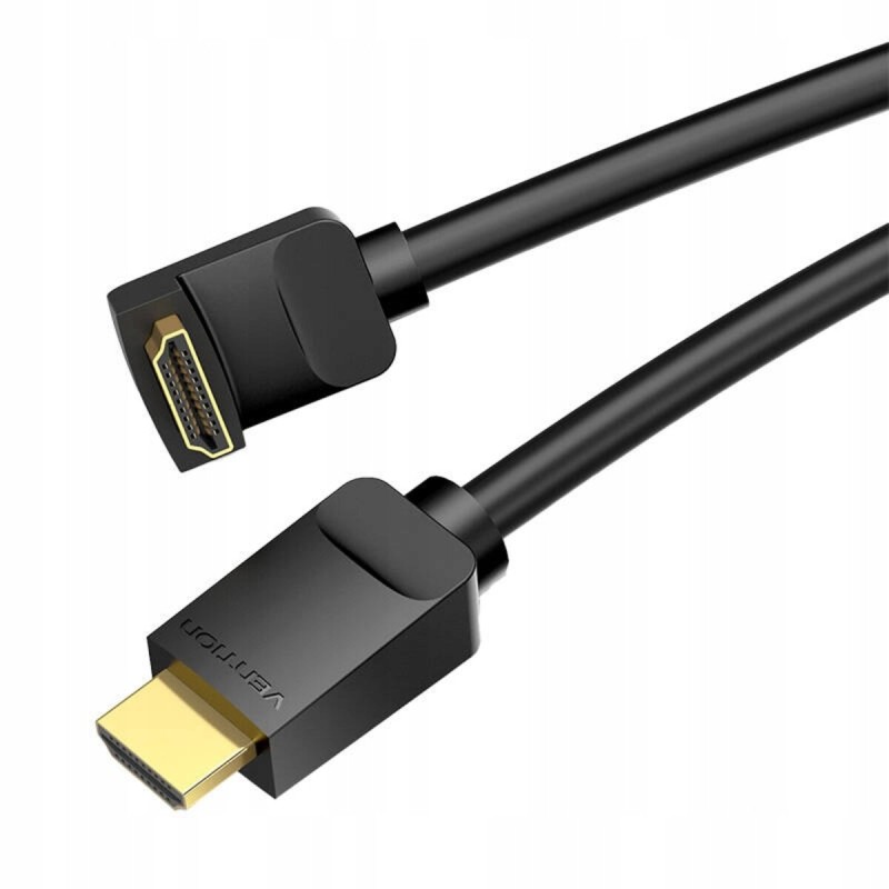 Кабель Vention HDMI Right Angle  Cable 270 Degree v2.0, 1.5M Black (AAQBG)