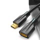 Кабель Подовжувач Vention HDMI Extension Cable 8K 1.5M Black (AHBBG)
