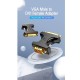 Адаптер Vention VGA Male to DVI Female (24+5) Adapter Black (DDDB0)