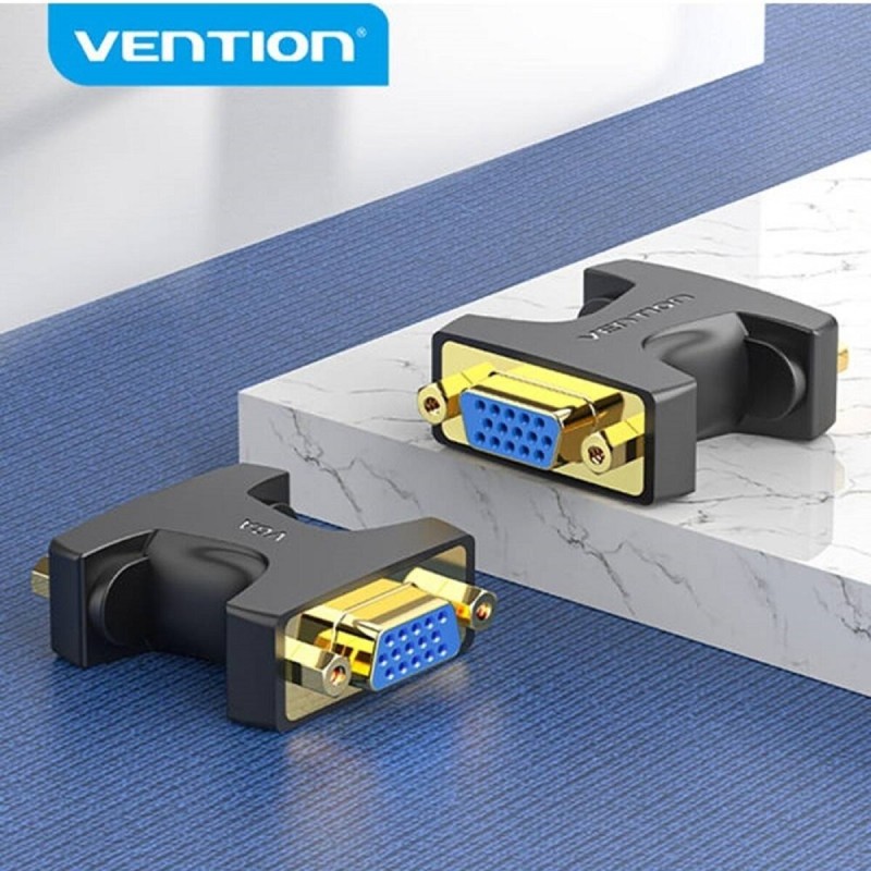 Адаптер Vention VGA Female to Female Adapter Black (DDGB0)