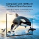 Адаптер Vention HDMI 90 Degree Male to Female Adapter Black (AIOB0)