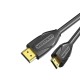 Кабель Vention Mini HDMI - HDMI Cable 18 Gbps 2M Black (VAA-D02-B200)