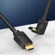Кабель Vention HDMI Right Angle  Cable 270 Degree v2.0, 2M Black (AAQBH)