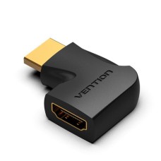 Адаптер Vention HDMI 90 Degree Male to Female Vertical Flat Adapter Black (AIPB0)
