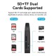 Картрідер Vention 2-in-1 USB 3.0 A Card Reader(SD+TF) Black Single Drive Letter (CLFB0)