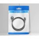 Кабель Vention 3-Prong Power Cord 1.8M C5 Connector EU Plug (ZCKBAC)