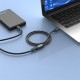 Кабель Vention USB 2.0 A Male to A Female Extension Cable 1M black PVC Type (CBIBF)