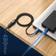 Кабель Vention USB 2.0 A Male to A Female Extension Cable 1M black PVC Type (CBIBF)