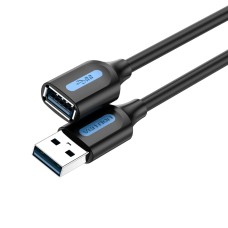 Кабель Vention USB 3.0 A Male to A Female Extension Cable 3M black PVC Type (CBHBI)