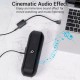 Адаптер  Vention 2-port USB External Sound Card 0.15M Black (CDYB0)