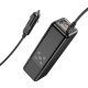 Автомобільний насос HOCO ZP5 May smart air pump Black