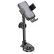 Тримач для мобільного HOCO H27 Rock push-type car holder(center console) Black gray