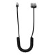 Адаптер Vention USB Car Bluetooth5.0 Audio Receiver With Coiled Cable 1.5M Gray Zinc Alloy Type (NAGHG)