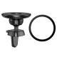 Тримач для мобільного HOCO CA112 Excelle air outlet ring magnetic car holder Black