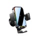 Тримач для мобiльного Baseus Halo Electric Wireless Charging Car Mount 15W Black