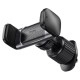 Тримач для мобільного HOCO H14 Pursue pull clip car holder(air outlet) Black