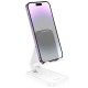 Тримач для мобільного HOCO HD8 blackfish folding desktop stand white