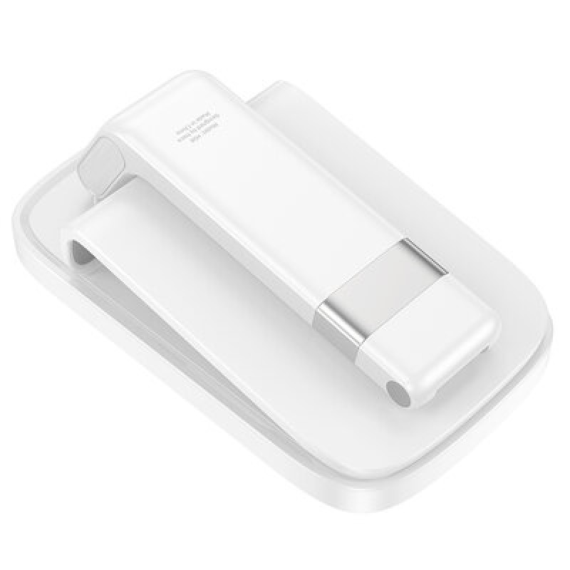 Тримач для мобільного HOCO HD8 blackfish folding desktop stand white