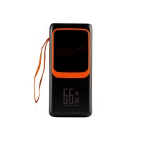 Повербанк MXH 70000 mAh 66W з ліхтариком - Чорний
