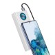 Зовнішній акумулятор Baseus Amblight Digital Display Fast Charge Power Bank 30000mAh White (PPLG000102)