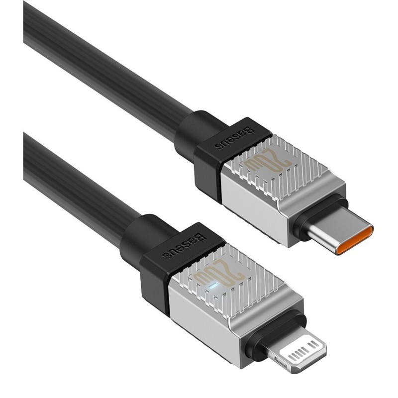 Кабель Baseus CoolPlay Series Fast Charging Cable Type-C to iP 20W 1m Black (CAKW000001)